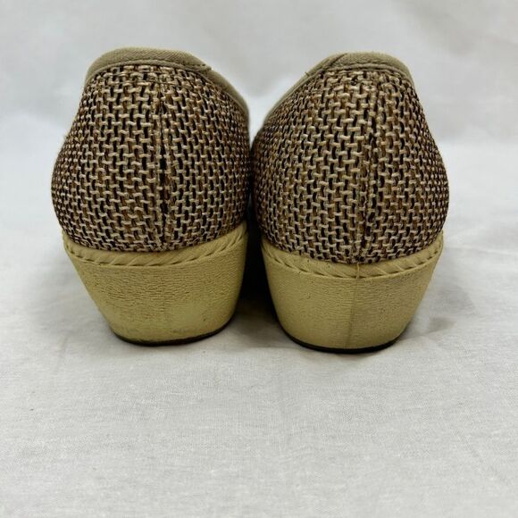 Keen Cortona peep toe wedge with natural jute upper New w/out box - Picture 6 of 8